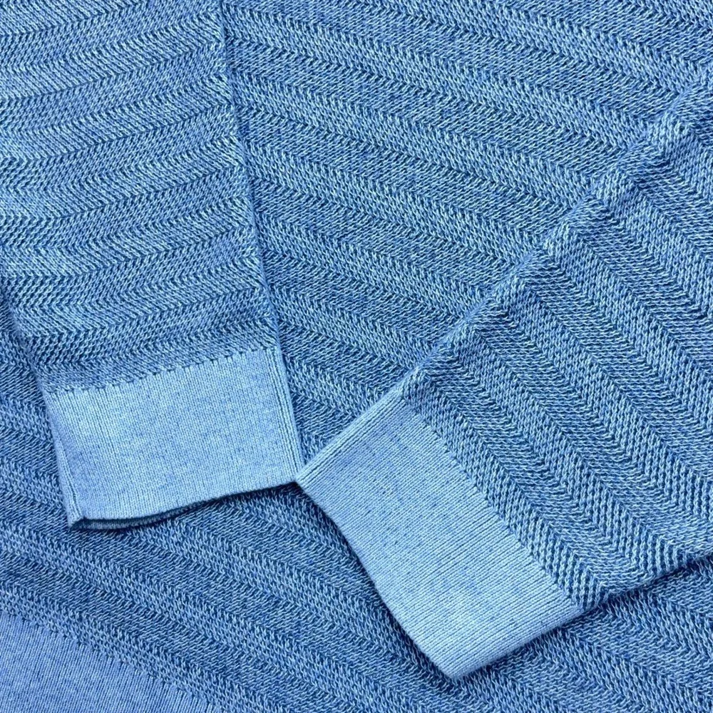 Tommy Bahama Sweater Mens 3XL Blue Coolside Course IslandZone V-Neck Knit